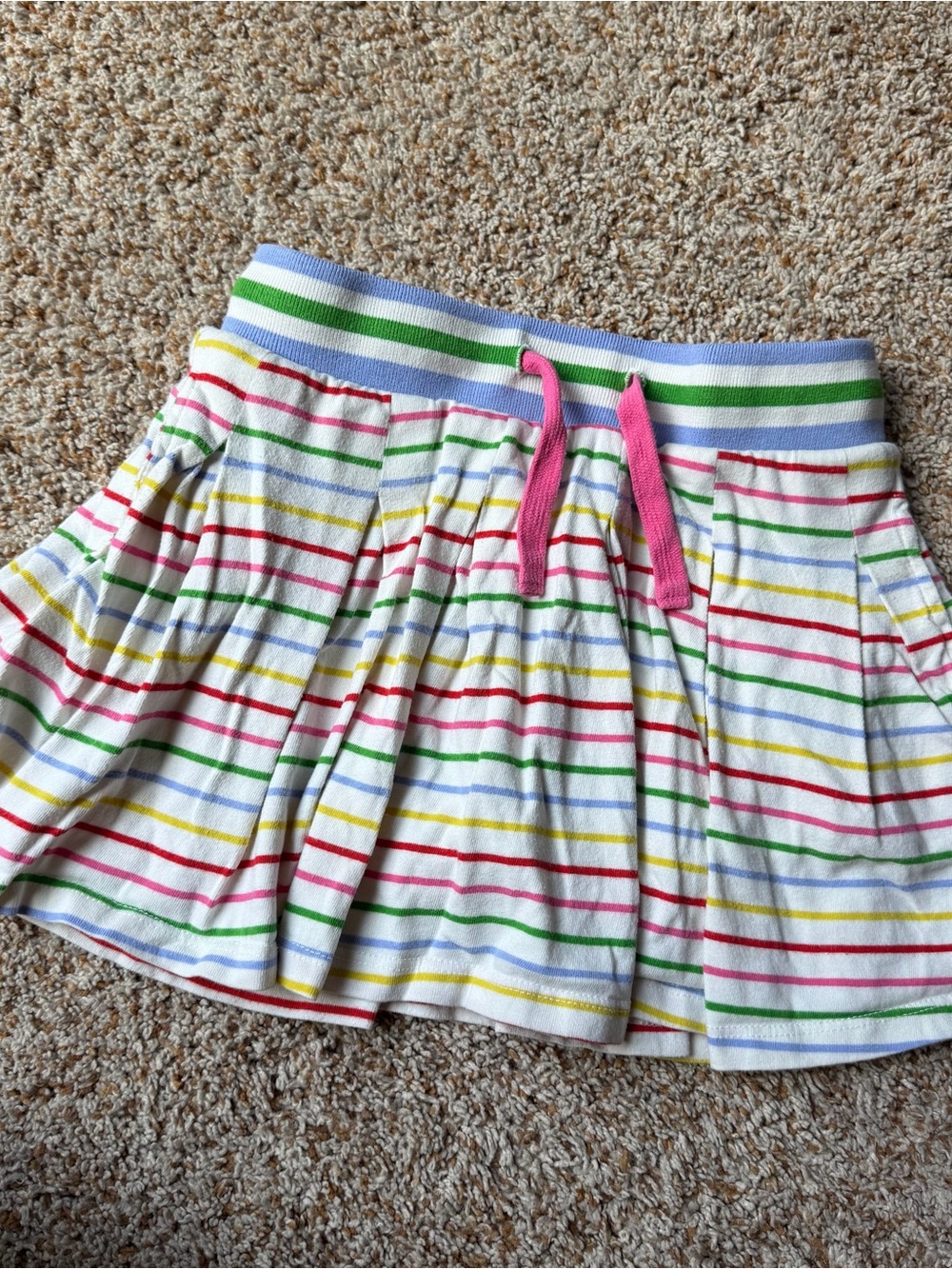 Mini Boden girl jersey skort 5-6Y